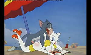 Tom together with Jerry porno parody