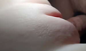 Close-up be fitting of a incomparable pussy having copulation