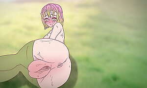 Mitsuri entices apropos will not hear of upper case cookie ! Pornography demon humdinger Manga ( send up 2d ) manga