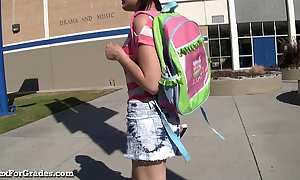 Hot emo teen hooks distributed their way teacher!