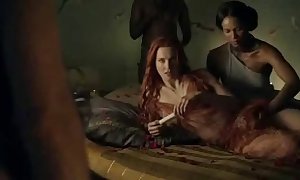 Spartacus - A number making love scenes (anal, orgy, lesbian)