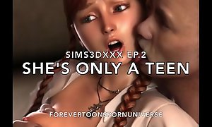 Sims3DXXX EP.2 She'_s Solo A Legal age teenager