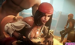 Neith Pirate Doggy style